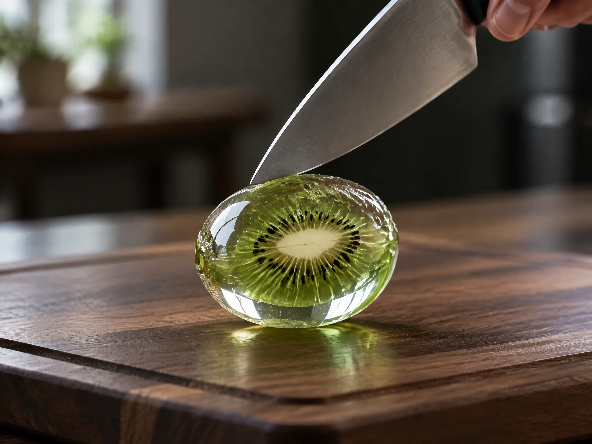 Create Glass Fruit Slices Without Complex Prompts