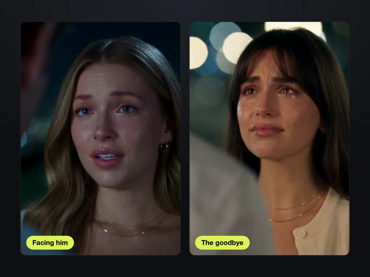 Share an Emotional Farewell Scene