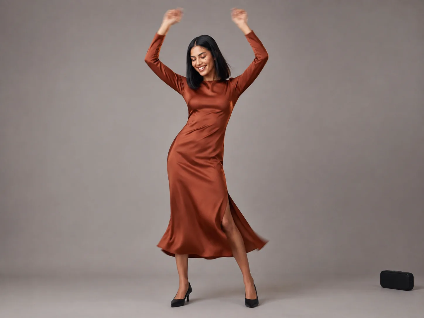 Dance to Built-In Music and Moves