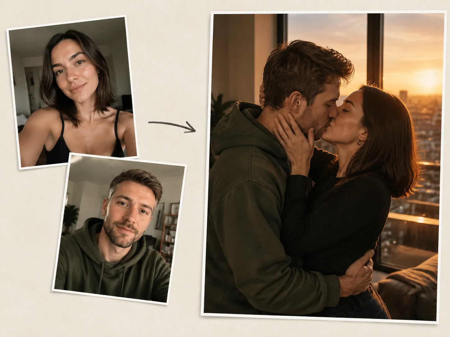 Combine Separate Photos Into One Intimate Video