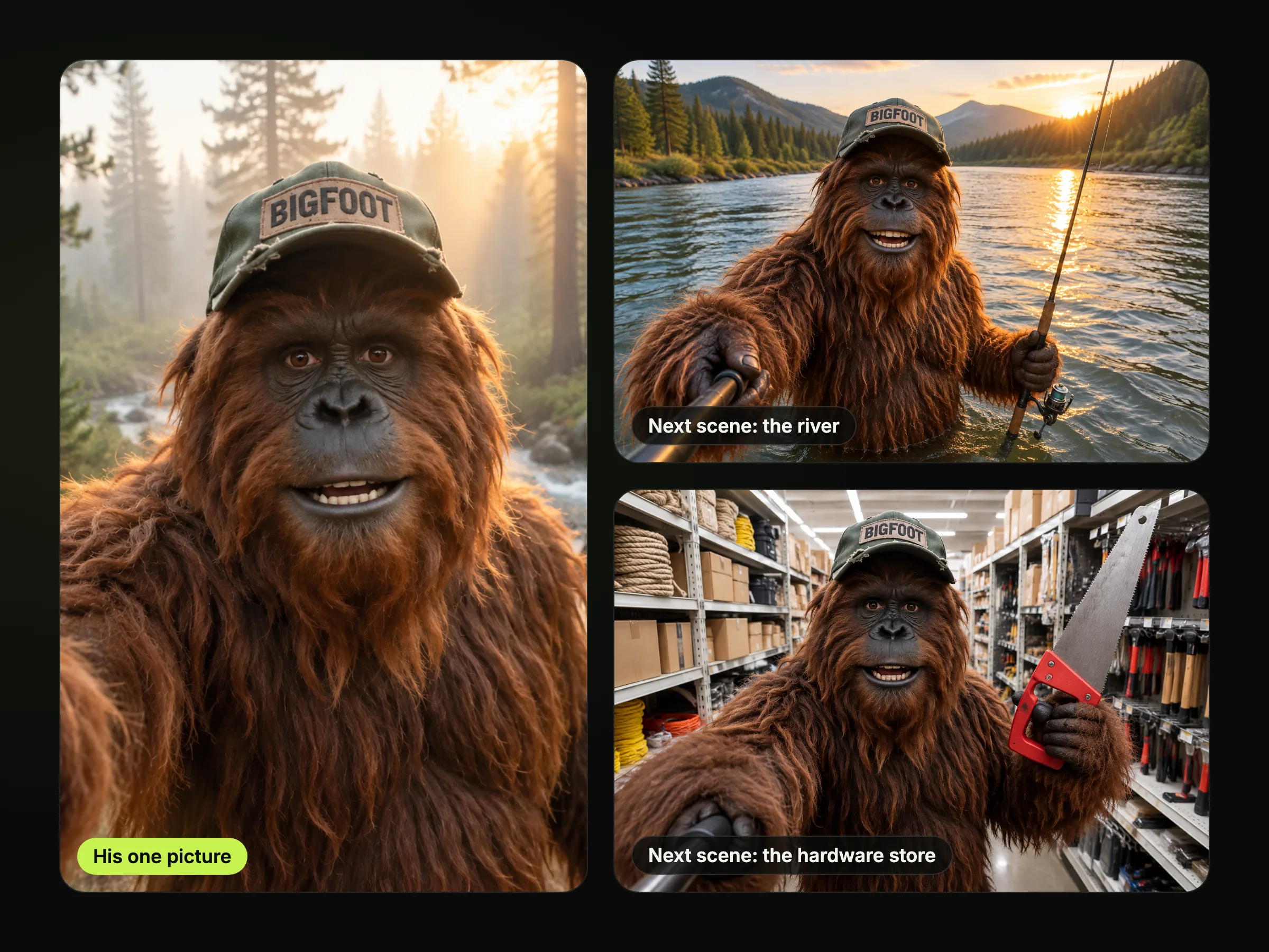 Keep Your Bigfoot Consistent Across Every Scene