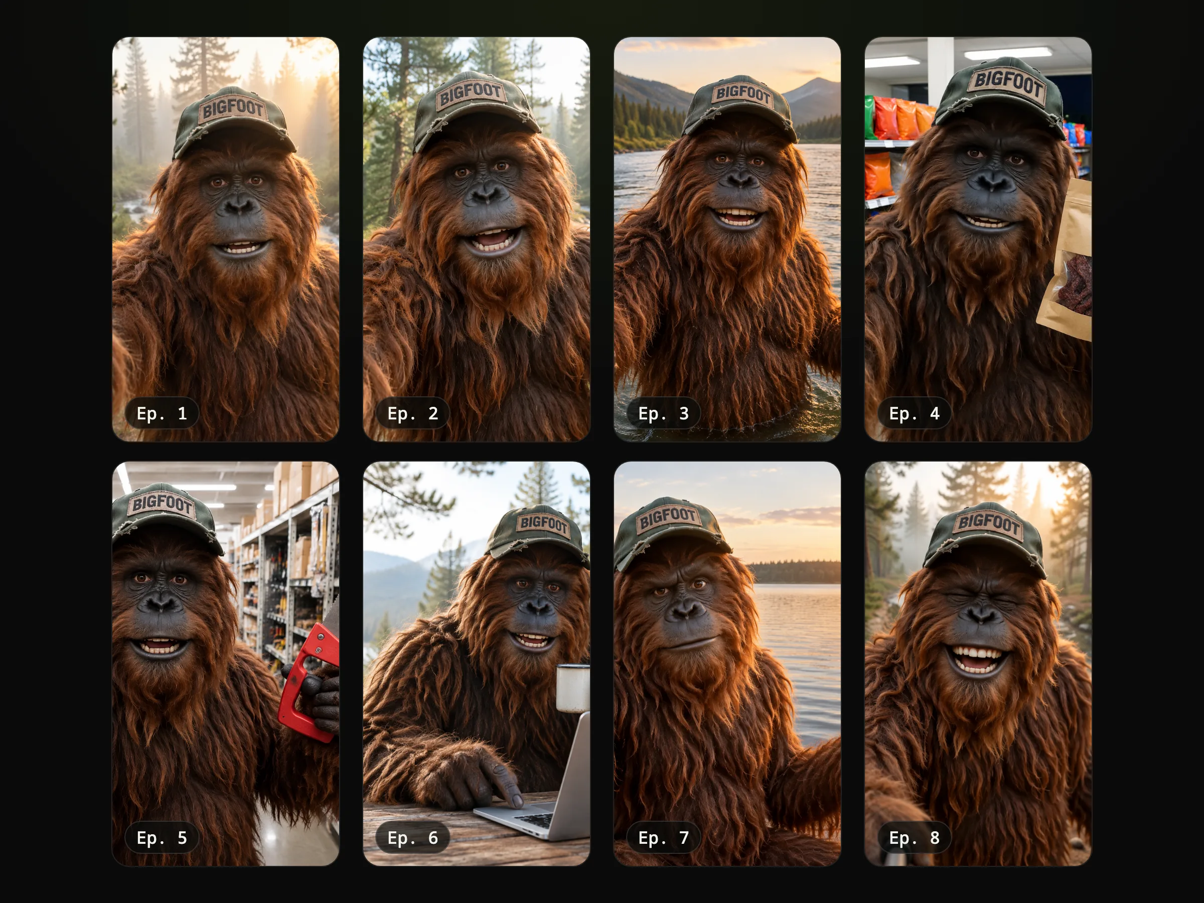 Build a Recurring Bigfoot Series