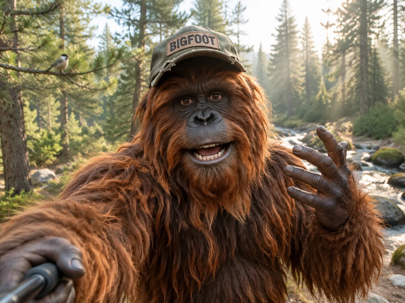 Hear Bigfoot Speak Your Exact Words