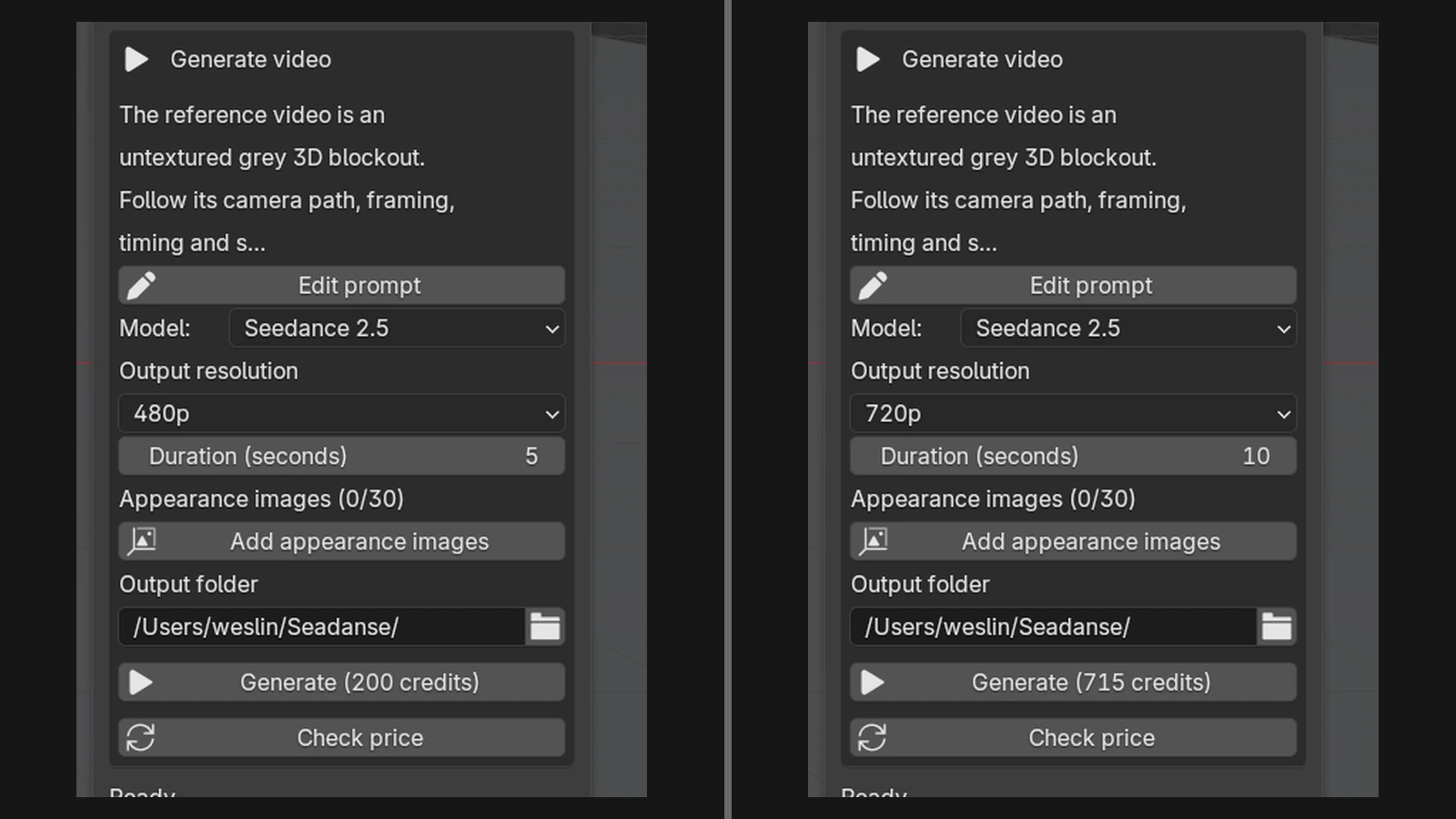 Generate: Confirm the Price Before Seedance Renders a Frame