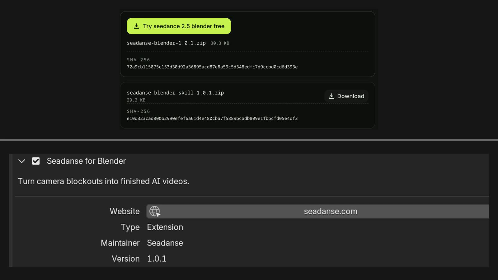 Blender 4.2 and Up: Install by Dragging One Zip Onto the Viewport