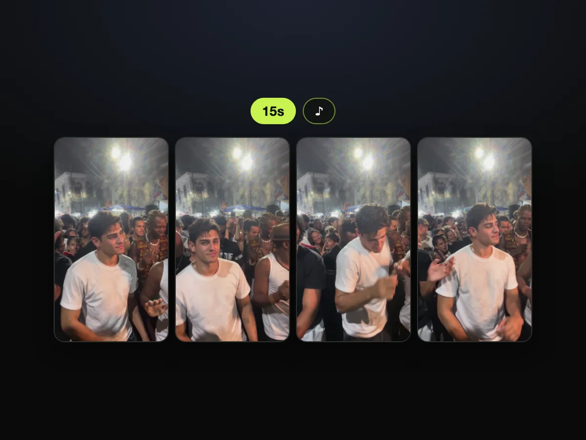 Baila en el clip viral con su sonido original