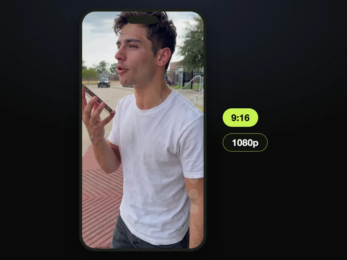 Frame from a ChatGPT millionaire meme video made on Seadanse, shown as a 9:16 post on a phone