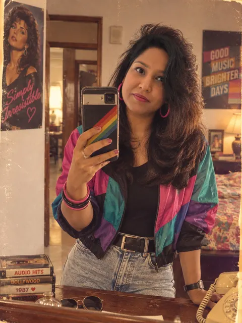 1980s photo posted by Poonam Soni
