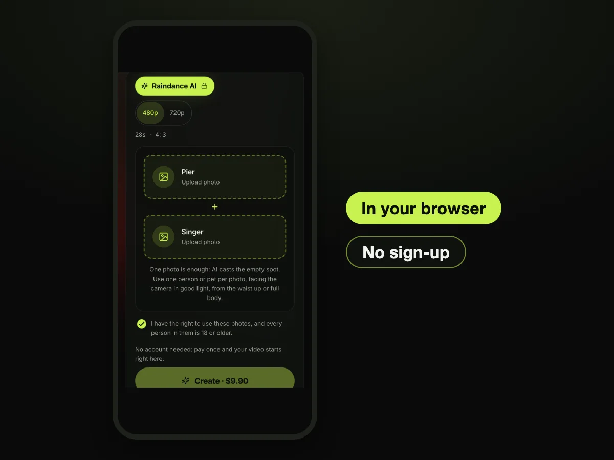 Create in Your Browser with No Account