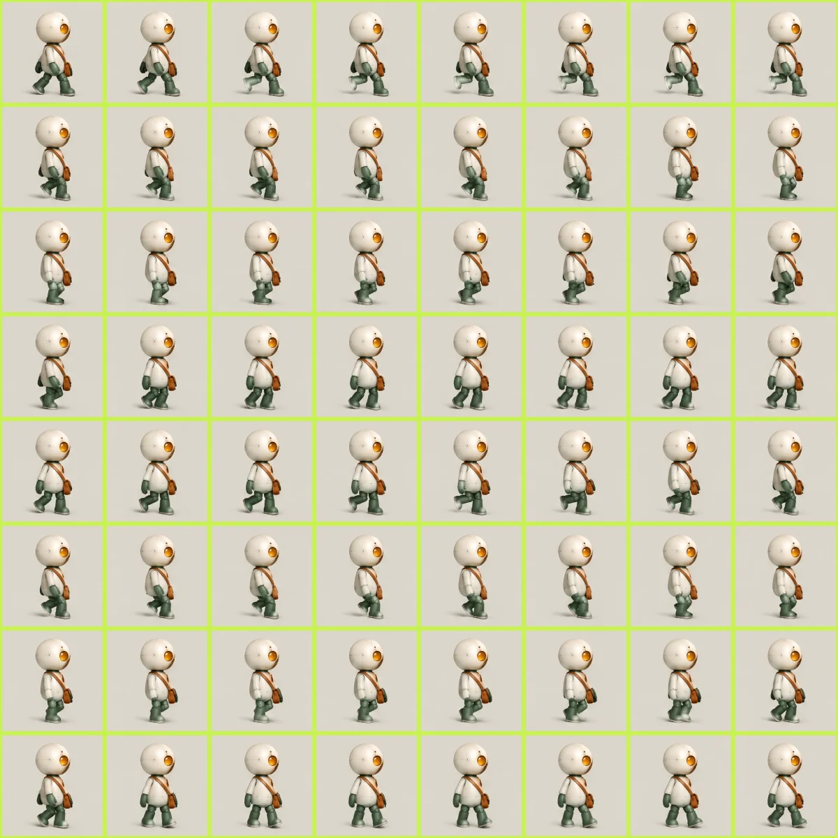 Cut Frames Automatically from Any Grid