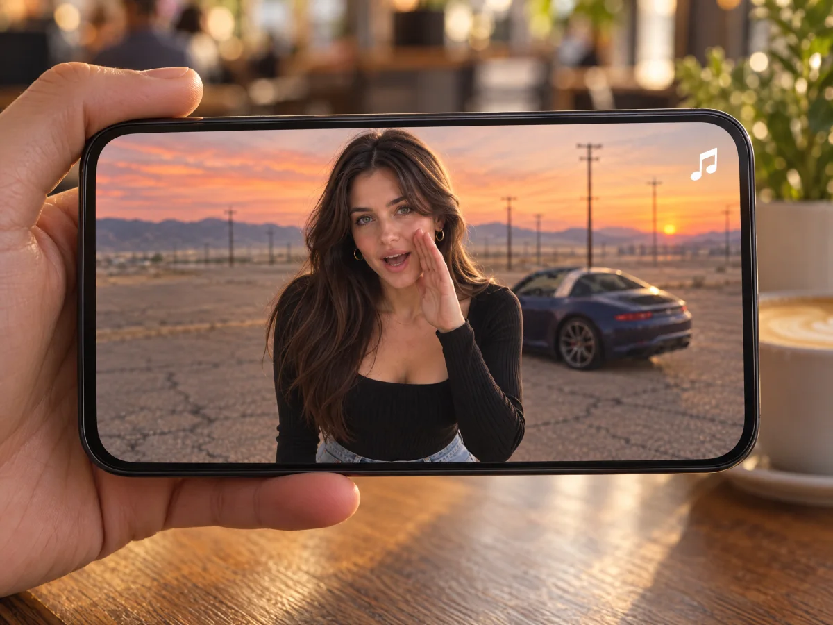 Export an 11-Second Clip with Built-In Sound
