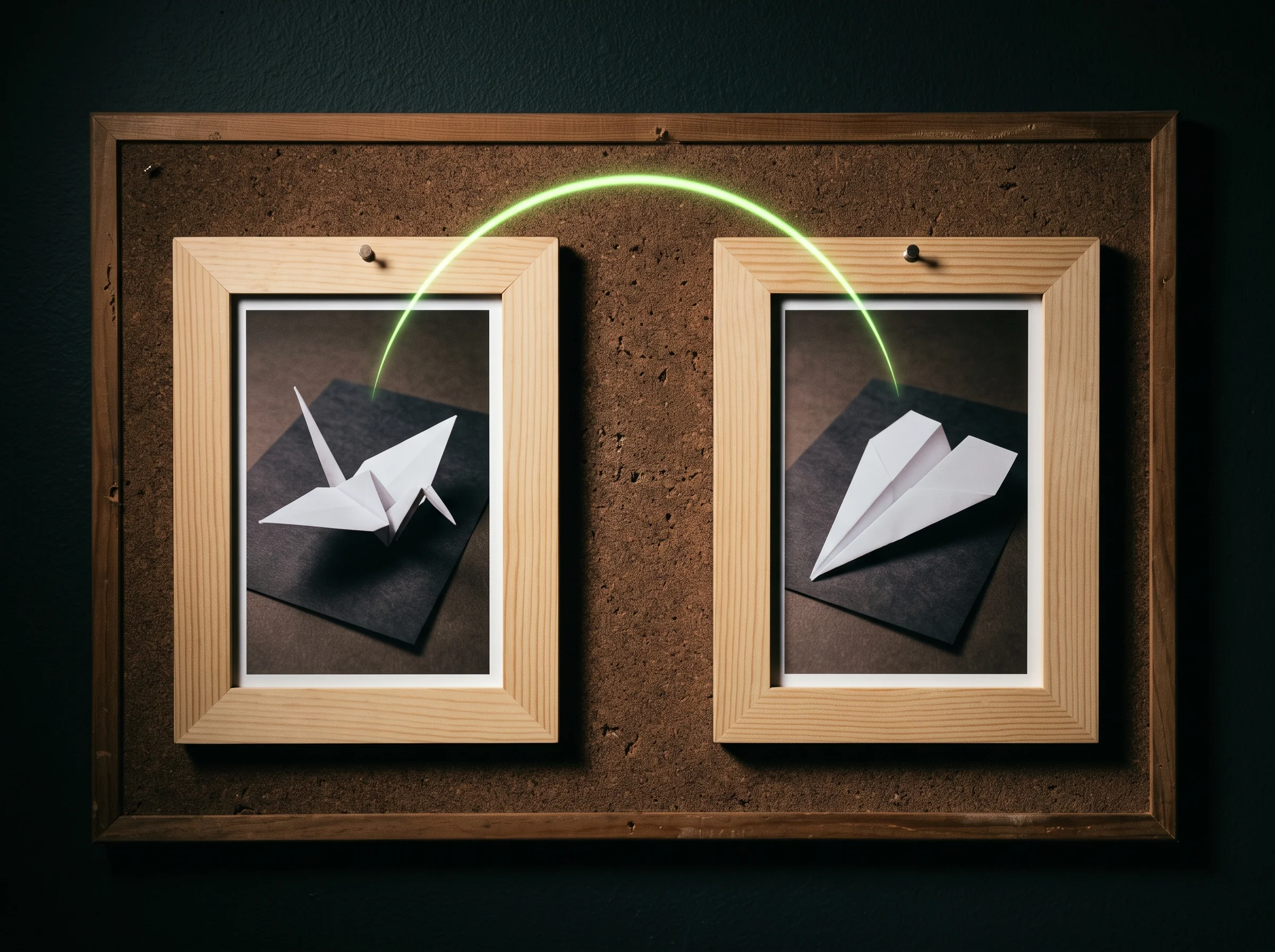 Connect Two Pictures With Seamless Transitions