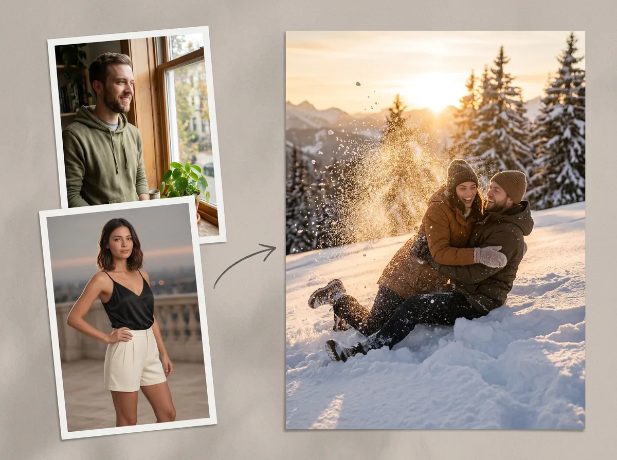 Two Photos Build the Whole Viral Video
